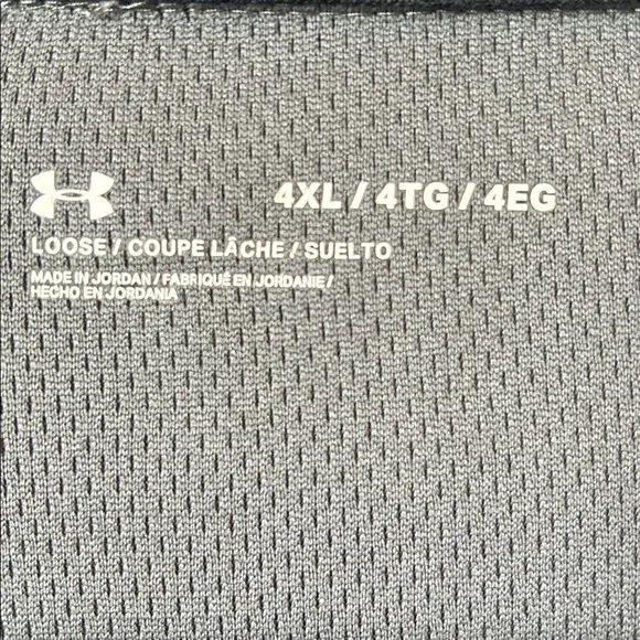 Under Armour Dark Gray Polo Shirt 4XL - Picture 3 of 9